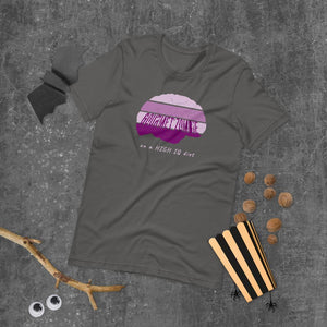 Gourmet Zombie on a High IQ Diet - Premium Unisex T-Shirt - Keen Eye Design