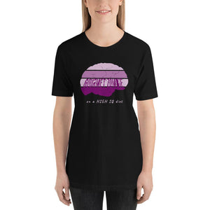 Gourmet Zombie on a High IQ Diet - Premium Unisex T-Shirt - Keen Eye Design