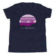 Gourmet Zombie on a High IQ Diet - Youth Premium Unisex T-Shirt - Keen Eye Design