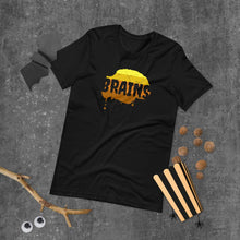 Load image into Gallery viewer, Halloween Zombie Brains - Premium Unisex T-Shirt - Keen Eye Design
