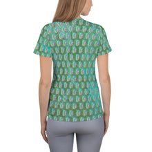 Load image into Gallery viewer, KeenEyeD - AOP Women&#39;s Athletic T-Shirt - Keen Eye Design
