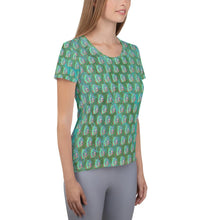 Load image into Gallery viewer, KeenEyeD - AOP Women&#39;s Athletic T-Shirt - Keen Eye Design
