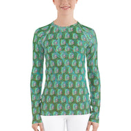 KeenEyeD - Women's AOP Rash Guard - Keen Eye Design