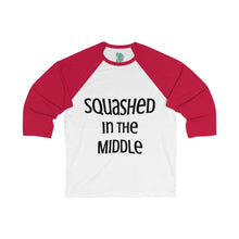 Load image into Gallery viewer, Main Squeeze - Squashed - Unisex 3/4 Sleeve Baseball Tee - Keen Eye Design
