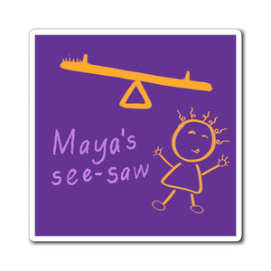 Maya's See-Saw - Magnet - Keen Eye Design