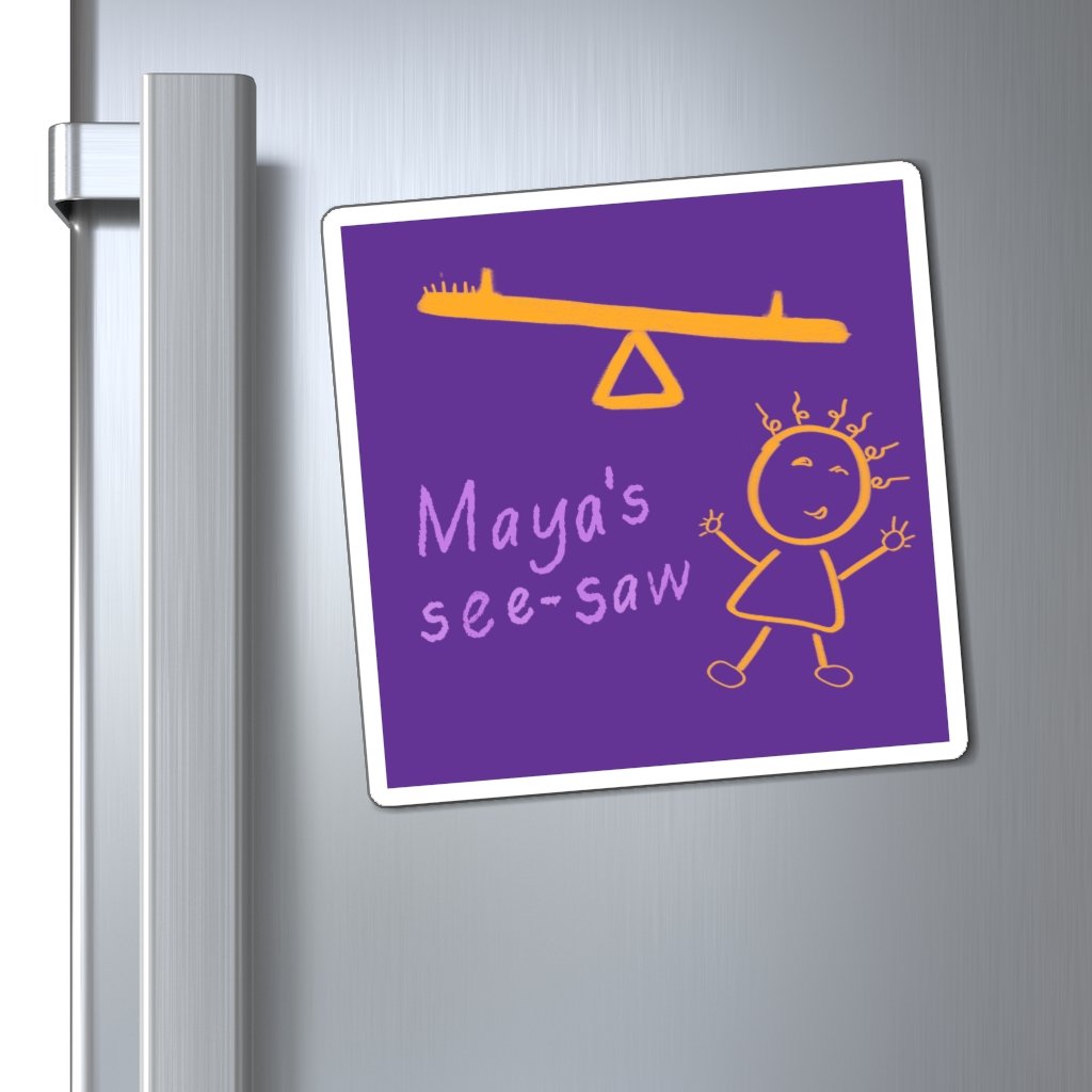 Maya's See-Saw - Magnet - Keen Eye Design