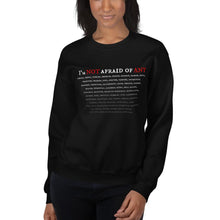 Load image into Gallery viewer, Not Afraid Of Any - Unisex Sweatshirt - Keen Eye Design
