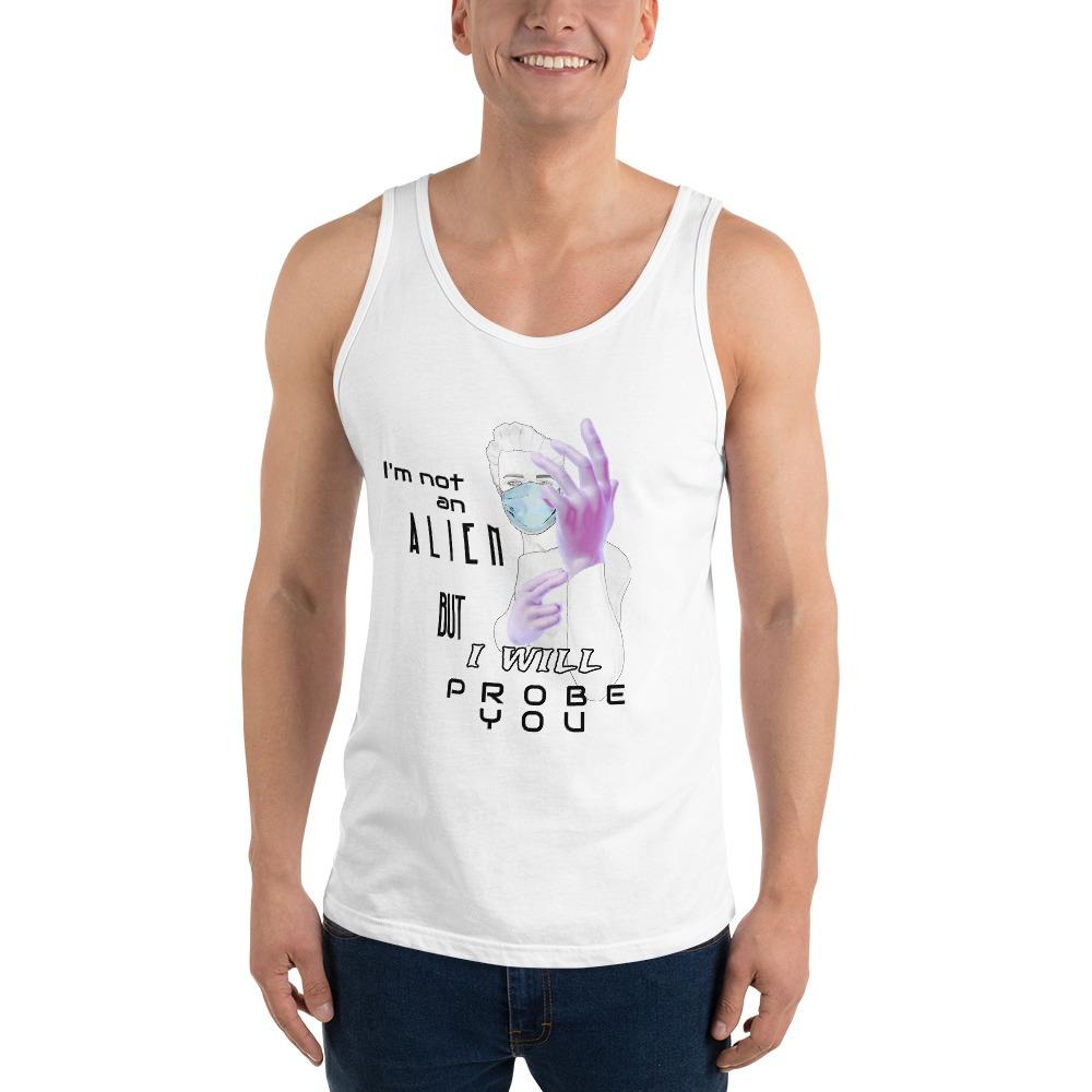 Probe You (Lite - Guy) - Unisex Tank Top - Keen Eye Design