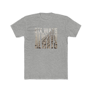 Six Ways Sideways Always (Sandtracks 2) - Men's Fitted Premium T-Shirt - now with more colours! - Keen Eye Design