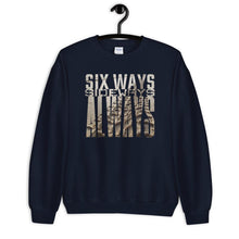 Load image into Gallery viewer, Six Ways Sideways Always (Sandtracks 2) - Unisex Sweatshirt - Keen Eye Design
