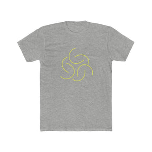 The Answer My Friend - Men's Fitted Premium T-Shirt crafted by a Zen Master & Wizard. - Keen Eye Design