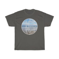 The Shorescape Reflection - Part 2 - Unisex Heavy Cotton Tee - Keen Eye Design