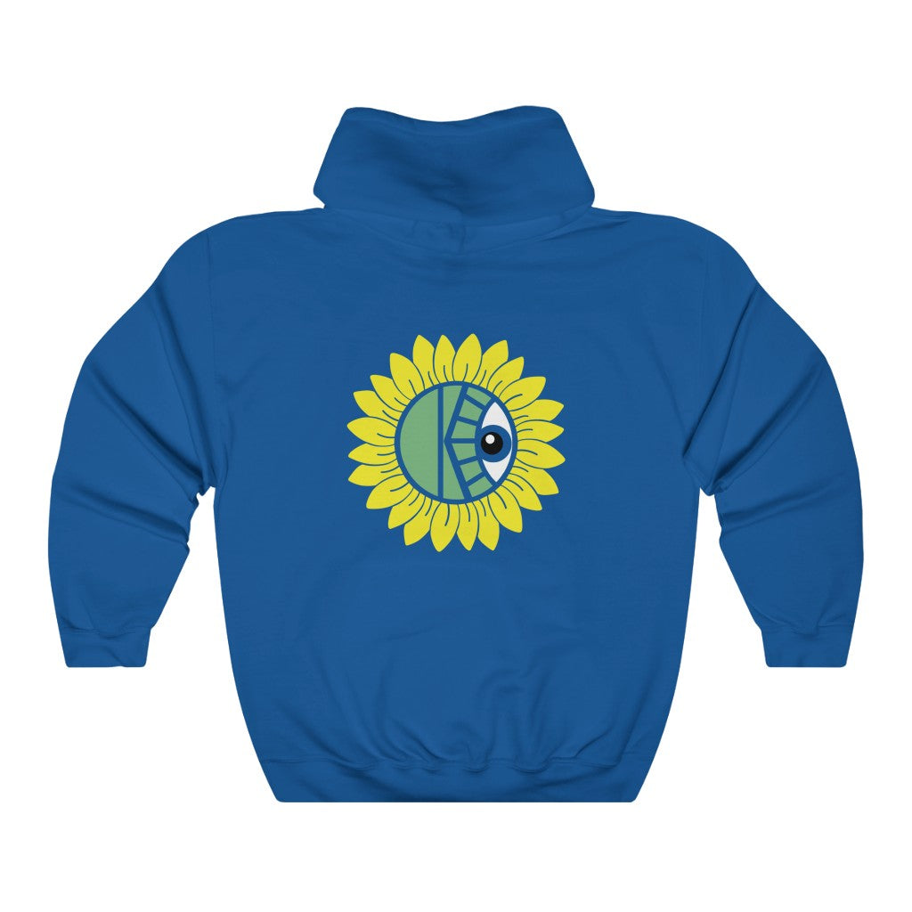 KeenEyeD Sunflower - Unisex Heavy Blend™ Hooded Sweatshirt