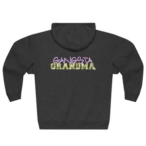Gangsta Grandma - Women's Premium Full Zip Hoodie