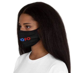 Scomofo (V2) - Fitted Polyester Face Mask (black with black trim)