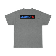 Load image into Gallery viewer, Scomofo (V2) - Unisex Heavy Cotton Tee (Front &amp; Back print)
