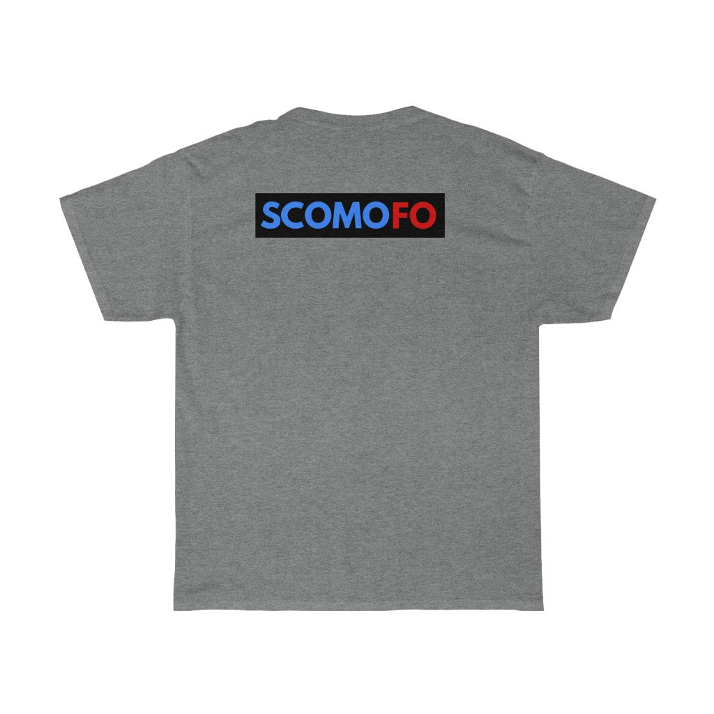Scomofo (V2) - Unisex Heavy Cotton Tee (Front & Back print)