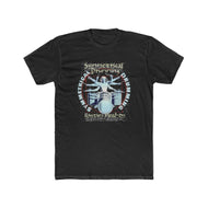 Symmetrical Drumming V3 - Premium Unisex/Men's Fitted Tee NL3600 - Keen Eye Design