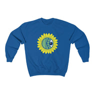 KeenEyeD Sunflower - Unisex Heavy Blend™ Crewneck Sweatshirt