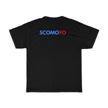 Load image into Gallery viewer, Scomofo (V2) - Unisex Heavy Cotton Tee (Front &amp; Back print)

