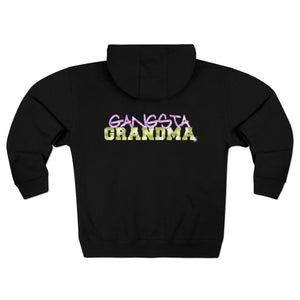Gangsta Grandma - Women's Premium Full Zip Hoodie