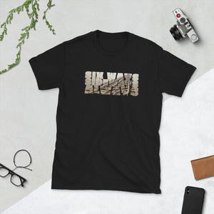 Six Ways Sideways Always (Sandtracks 1) - Unisex T-Shirt - Keen Eye Design