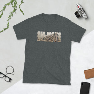 Six Ways Sideways Always (Sandtracks 1) - Unisex T-Shirt - Keen Eye Design